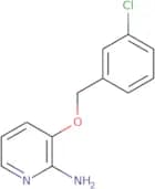 3-[(3-Chlorophenyl)methoxy]pyridin-2-amine