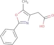 2-(5-Methyl-2-phenyl-1,3-oxazol-4-yl)acetic acid