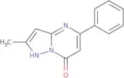 2-Methyl-5-phenyl-4H,7H-pyrazolo[1,5-a]pyrimidin-7-one