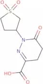 1-(1,1-Dioxo-tetrahydro-1λ*6*-thiophen-3-yl)-6-oxo-1,4,5,6-tetrahydro-pyridazine-3-carboxylic a