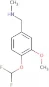 {[4-(Difluoromethoxy)-3-methoxyphenyl]methyl}(methyl)amine