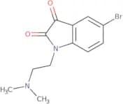 5-Bromo-1-[2-(dimethylamino)ethyl]-2,3-dihydro-1H-indole-2,3-dione