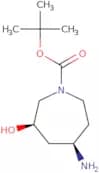 rac-tert-Butyl (3R,5R)-5-amino-3-hydroxyazepane-1-carboxylate