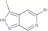 5-bromo-3-iodo-1h-pyrazolo[3,4-c]pyridine