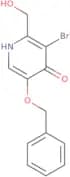 5-(Benzyloxy)-3-bromo-2-(hydroxymethyl)-4(1H)-pyridinone