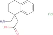 2-[1-(Aminomethyl)-1,2,3,4-tetrahydronaphthalen-1-yl]acetic acid hydrochloride