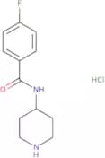 4-Fluoro-N-(piperidine-4-yl)benzamide hydrochloride