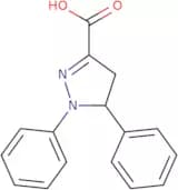 1,5-Diphenyl-4,5-dihydro-1H-pyrazole-3-carboxylic acid