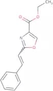 Ethyl 2-[(1E)-2-phenylethenyl]-1,3-oxazole-4-carboxylate