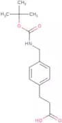 4-[(Boc-amino)methyl]benzenepropanoic acid