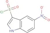 5-Nitro-1H-indole-3-sulfonyl chloride