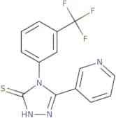 5-(Pyridin-3-yl)-4-[3-(trifluoromethyl)phenyl]-4H-1,2,4-triazole-3-thiol