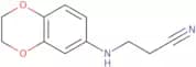 3-[(2,3-Dihydro-1,4-benzodioxin-6-yl)amino]propanenitrile