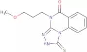4-(3-Methoxypropyl)-1-sulfanyl-4H,5H-[1,2,4]triazolo[4,3-a]quinazolin-5-one