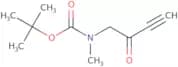 tert-Butyl N-methyl-N-(2-oxobut-3-yn-1-yl)carbamate