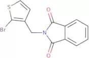 2-[(2-Bromothiophen-3-yl)methyl]-2,3-dihydro-1H-isoindole-1,3-dione