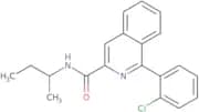 N-sec-Butyl-1-(2-chlorophenyl)isoquinoline-3-carboxamide