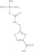 2-((tert-Butoxycarbonylamino)methyl)oxazole-4-carboxylic acid