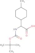 2-([(tert-Butoxy)carbonyl]amino)-2-(4-methylcyclohexyl)acetic acid