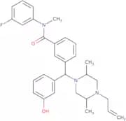 3-(α-(4-allyl-2,5-dimethyl-1-piperazinyl)-3-hydroxybenzyl)-N-(3-fluorophenyl)-N-methylbenzamide