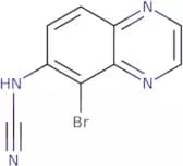 [(5-Bromoquinoxalin-6-yl)amino]formonitrile