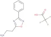 2-(3-Phenyl-1,2,4-oxadiazol-5-yl)ethan-1-amine, trifluoroacetic acid