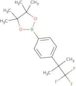 4,4,5,5-Tetramethyl-2-(4-(1,1,1-trifluoro-2-methylpropan-2-yl)phenyl)-1,3,2-dioxaborolane
