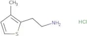 2-(3-Methylthiophen-2-yl)ethan-1-amine hydrochloride