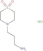 4-(3-Aminopropyl)-1lambda6-thiomorpholine-1,1-dione hydrochloride