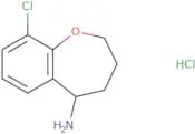 9-Chloro-2,3,4,5-tetrahydro-1-benzoxepin-5-amine hydrochloride