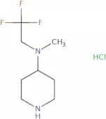 N-Methyl-N-(2,2,2-trifluoroethyl)piperidin-4-amine hydrochloride