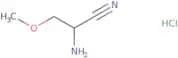 2-Amino-3-methoxypropanenitrile hydrochloride