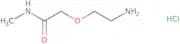 2-(2-Aminoethoxy)-N-methylacetamide hydrochloride