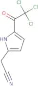 2-[5-(Trichloroacetyl)-1H-pyrrol-2-yl]acetonitrile