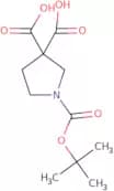 1-[(tert-Butoxy)carbonyl]pyrrolidine-3,3-dicarboxylic acid