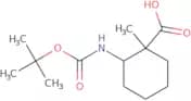 2-{[(tert-Butoxy)carbonyl]amino}-1-methylcyclohexane-1-carboxylic acid