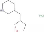 3-(Oxolan-3-ylmethyl)piperidine hydrochloride
