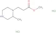 Methyl 3-(2-methylpiperazin-1-yl)propanoate dihydrochloride