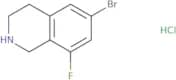 6-Bromo-8-fluoro-1,2,3,4-tetrahydroisoquinoline hydrochloride
