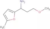 3-Methoxy-1-(5-methylfuran-2-yl)propan-1-amine