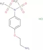 N-[4-(2-Aminoethoxy)phenyl]-N-methanesulfonylmethanesulfonamide hydrochloride