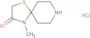4-Methyl-1-thia-4,8-diazaspiro[4.5]decan-3-one hydrochloride