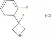 3-Fluoro-3-(2-fluorophenyl)azetidine hydrochloride