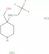 {4-[(2,2,2-Trifluoroethyl)amino]piperidin-4-yl}methanol dihydrochloride