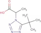 2-(5-tert-Butyl-1H-1,2,3,4-tetrazol-1-yl)propanoic acid