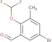 5-Bromo-2-(difluoromethoxy)-3-methylbenzaldehyde