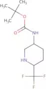 tert-Butyl N-[6-(trifluoromethyl)piperidin-3-yl]carbamate