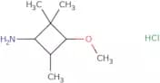 3-Methoxy-2,2,4-trimethylcyclobutan-1-amine hydrochloride