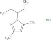 5-Methyl-1-(pentan-3-yl)-1H-pyrazol-3-amine hydrochloride