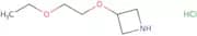 3-(2-Ethoxyethoxy)azetidine hydrochloride